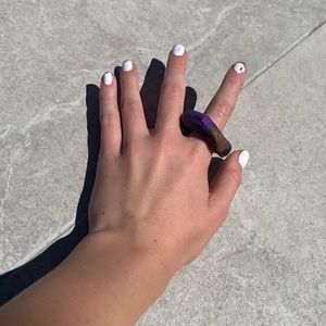 Braided thick super cute ring